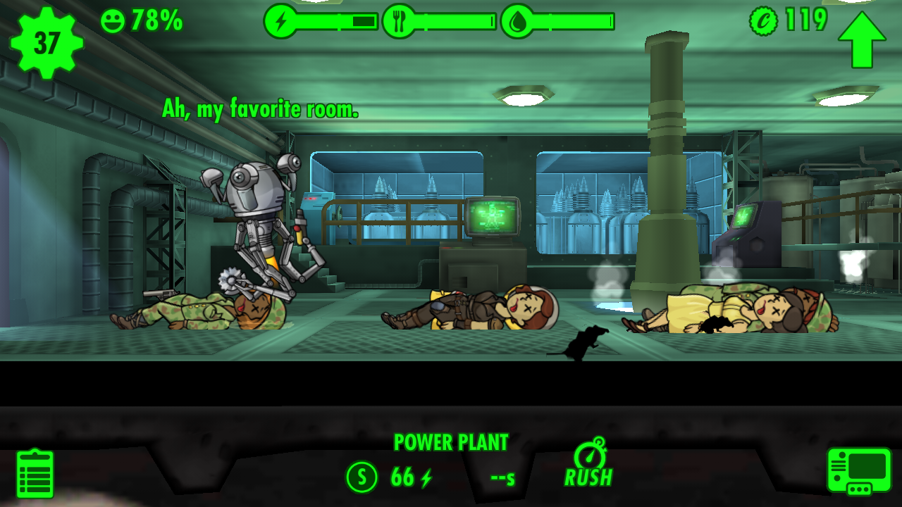Где найти мистера помощника в fallout shelter. универсальные роботы в fallout shelter. как починить мистера помощника? он преданный защитник