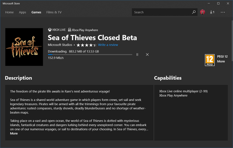Sea of thieves: как совместная игра между пк и xbox