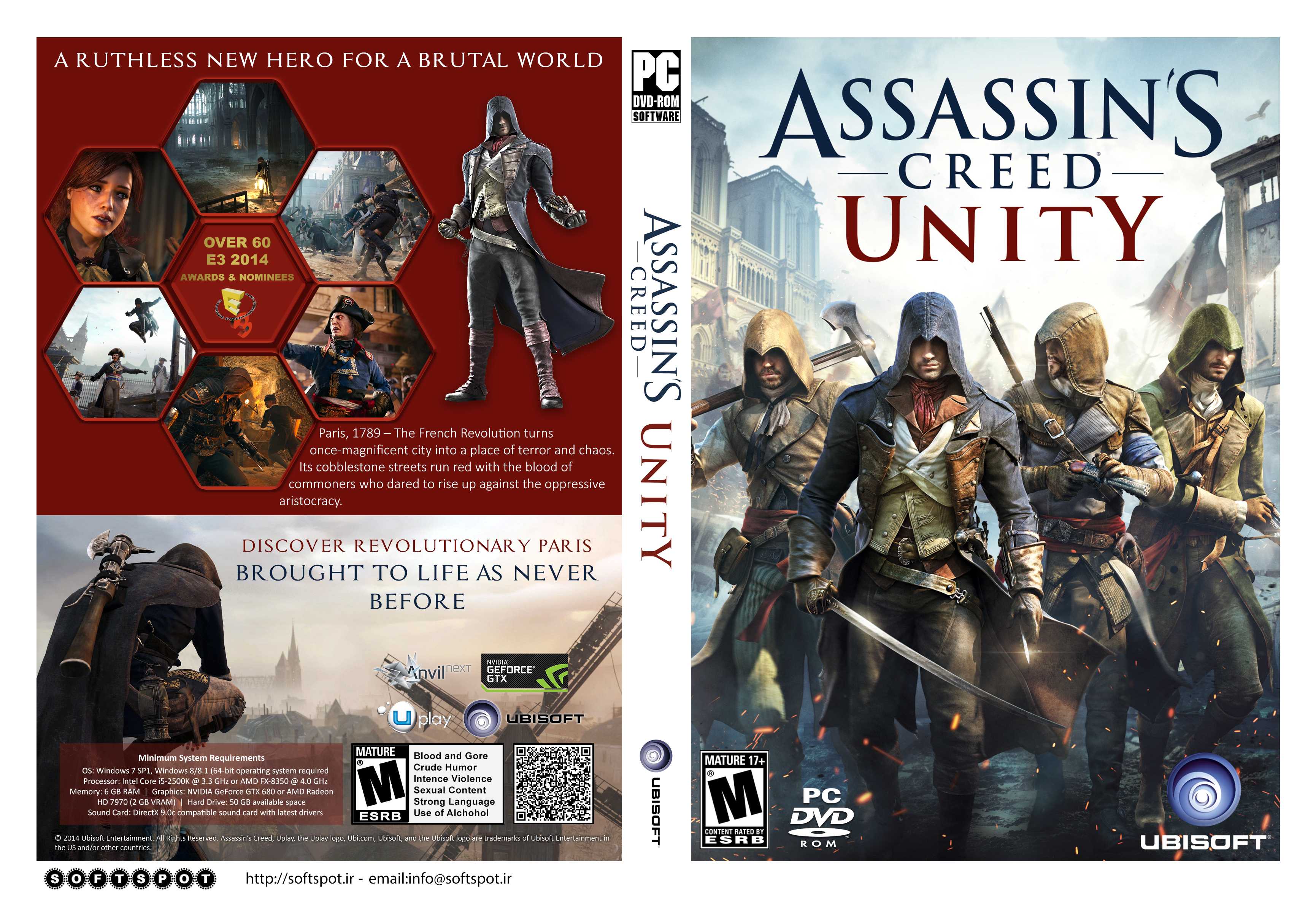 Сохранения для assassins. Assassin's Creed Unity PC обложка. Assassins Creed Юнити диск. Assassin's Creed Unity 4 диска. Assassin's Creed единство книга.
