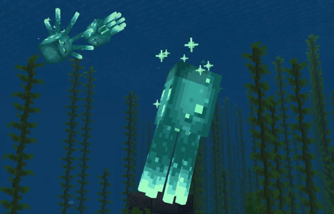 5 вещей, которые вы, вероятно, не знали о светящихся кальмарах в minecraft - nachedeu