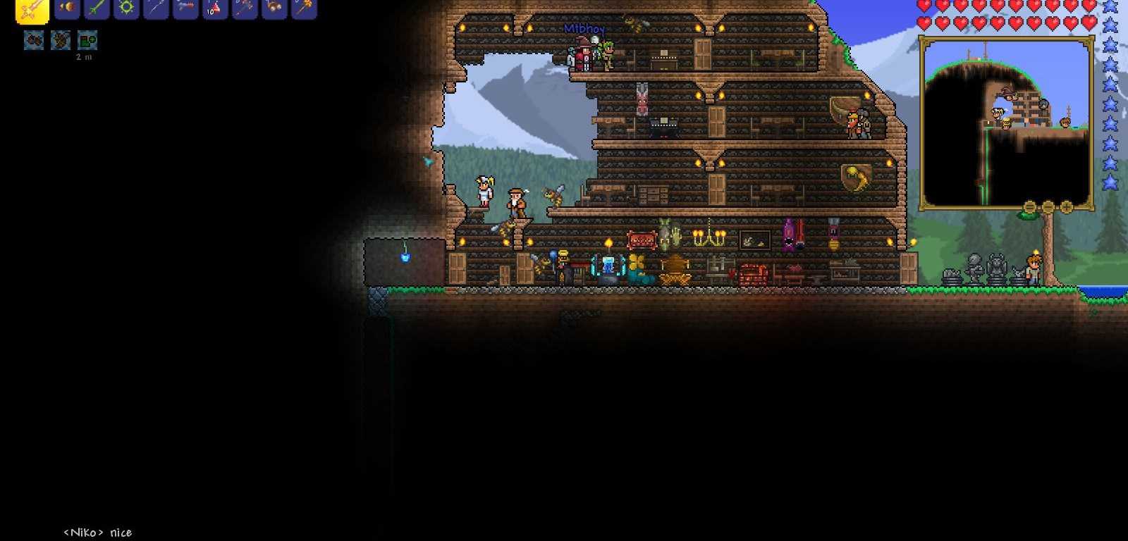 Terraria can play multiplayer фото 78