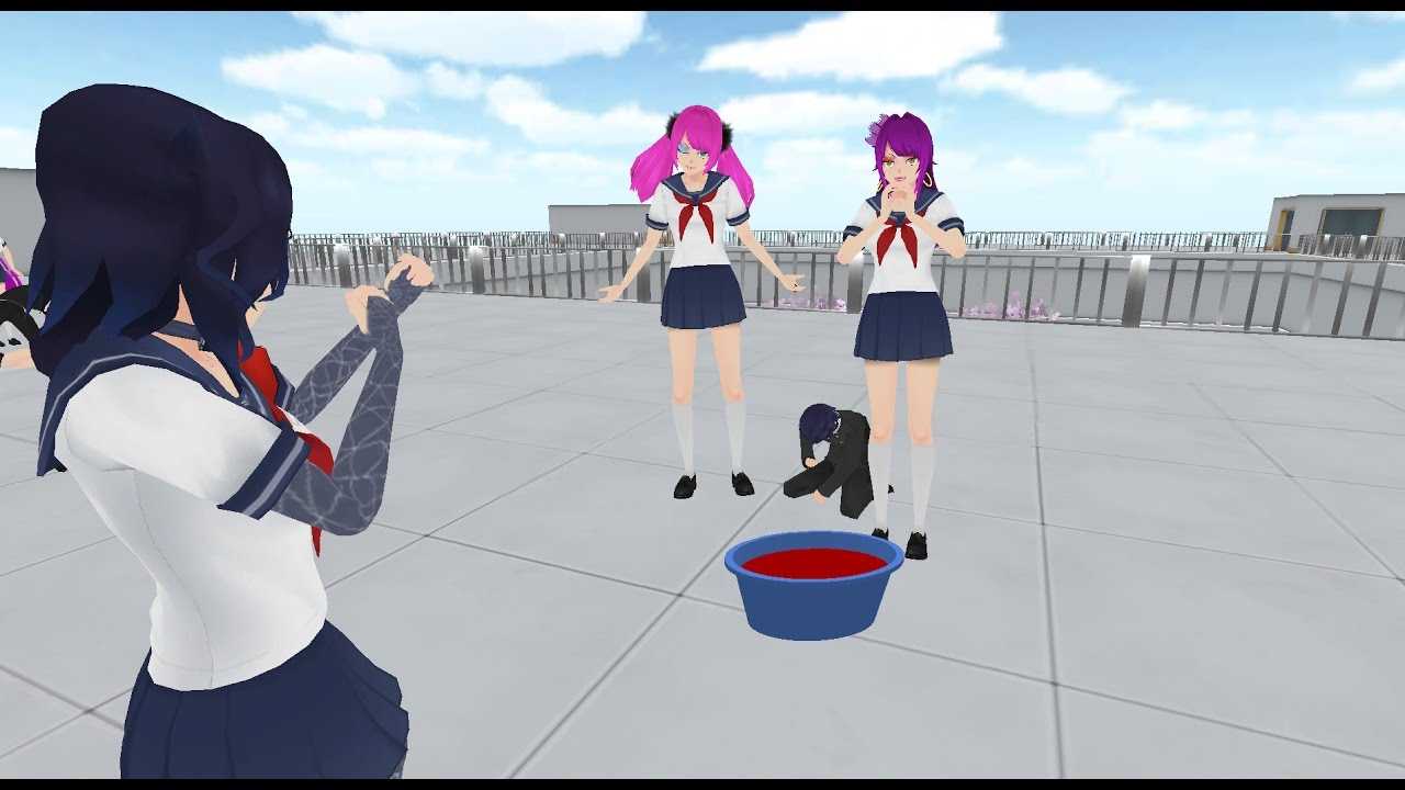 Как в yandere simulator поменять цвет волос