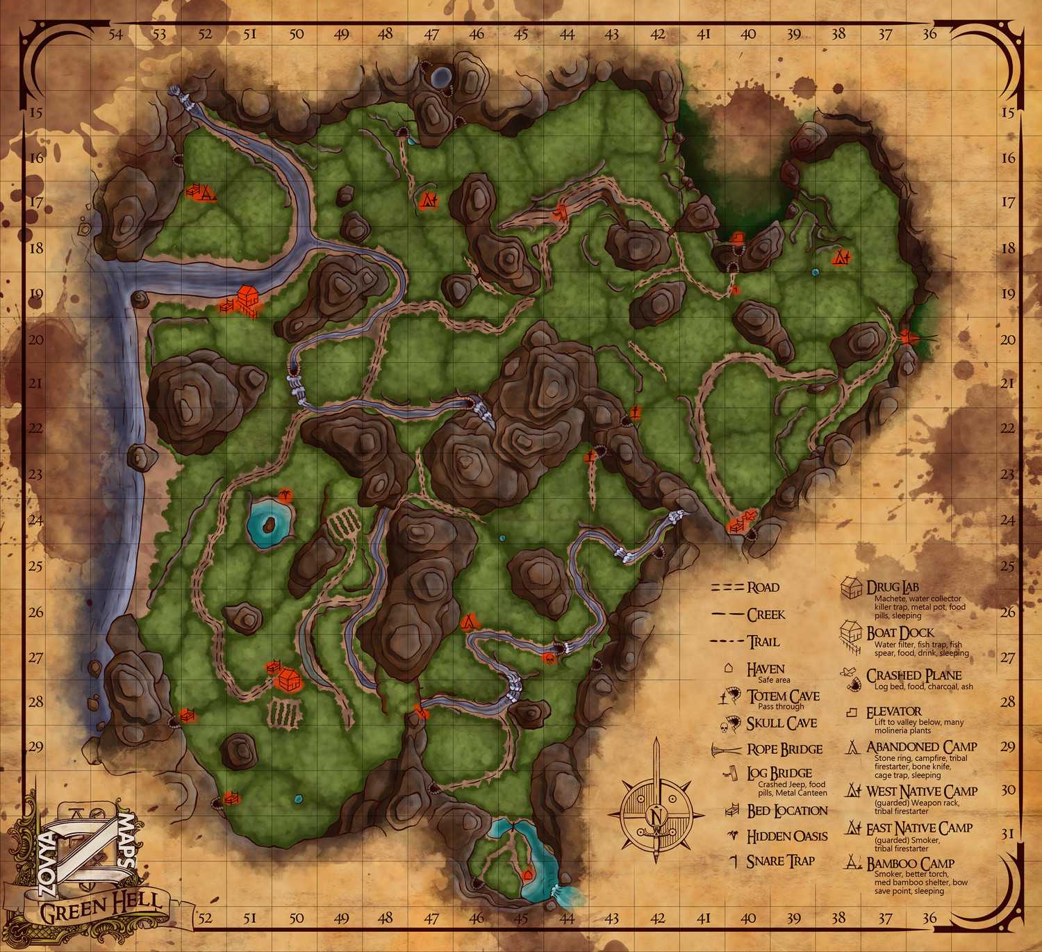 Чтоб остаться целым и невредимым на смертельном зеленоватом острове в Green Hell, игрокам необходимо набирать ресурсы, и создавать из них новые предметы