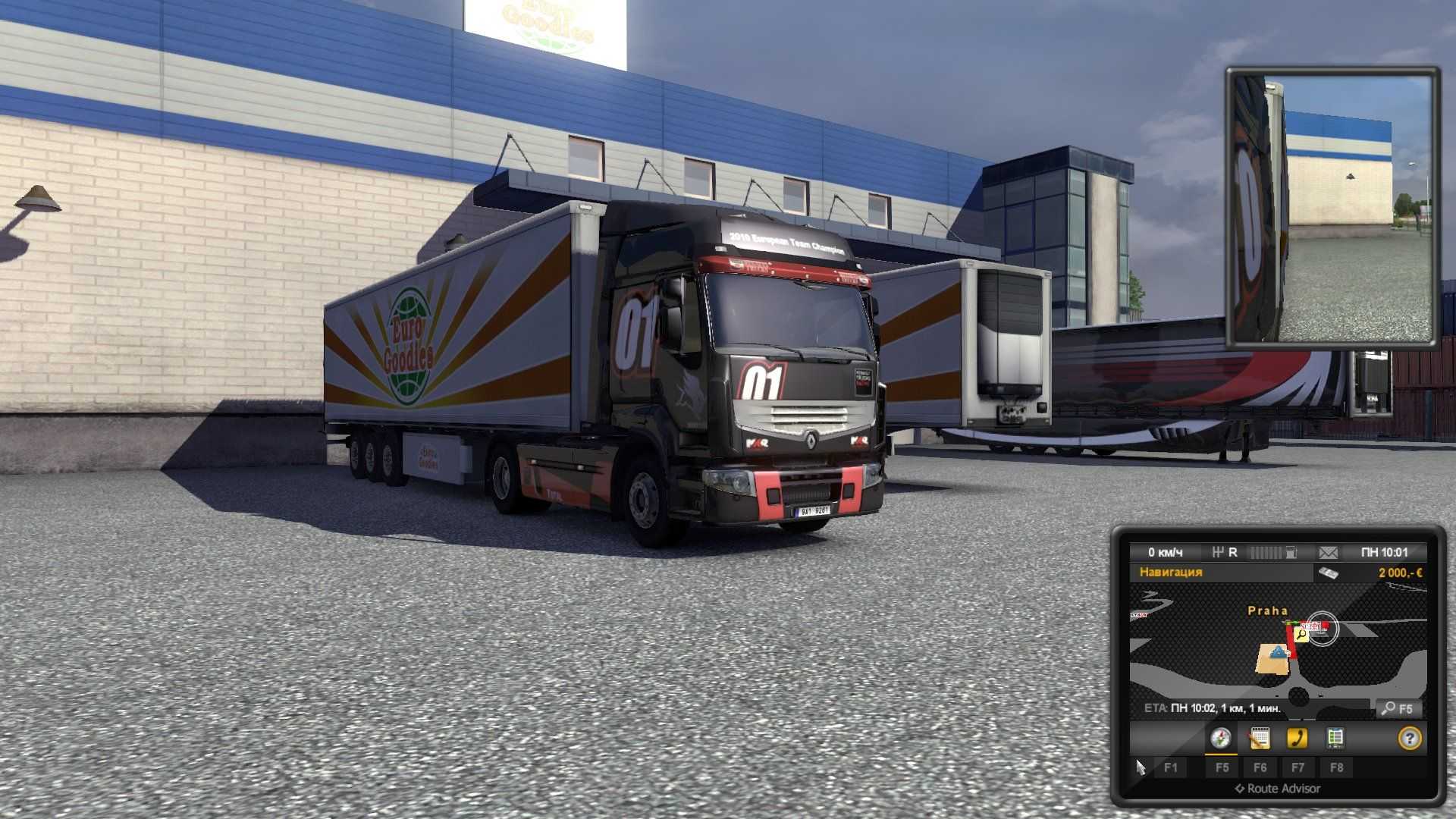 Русские карты для euro truck simulator