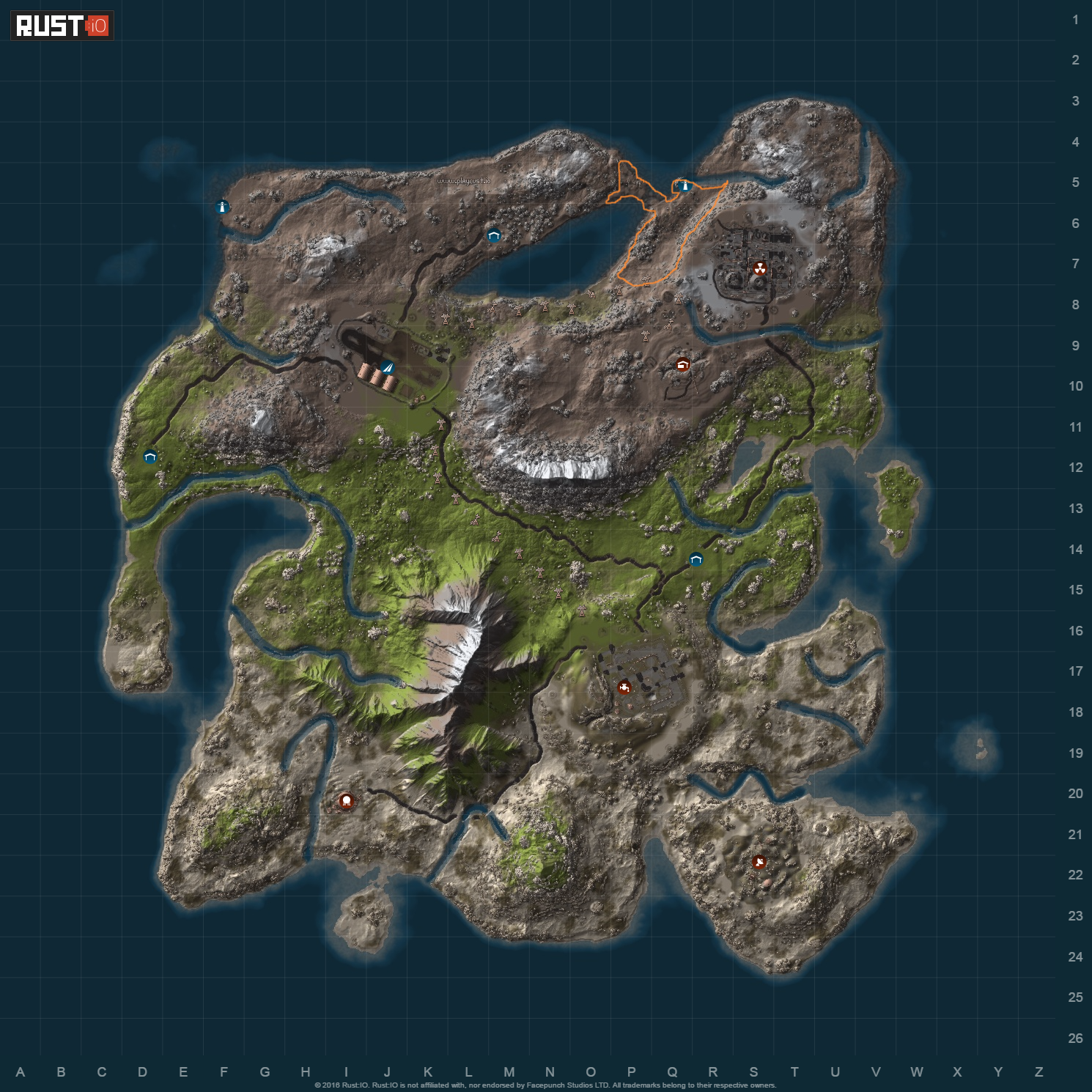 Rust procedural map пещеры фото 29