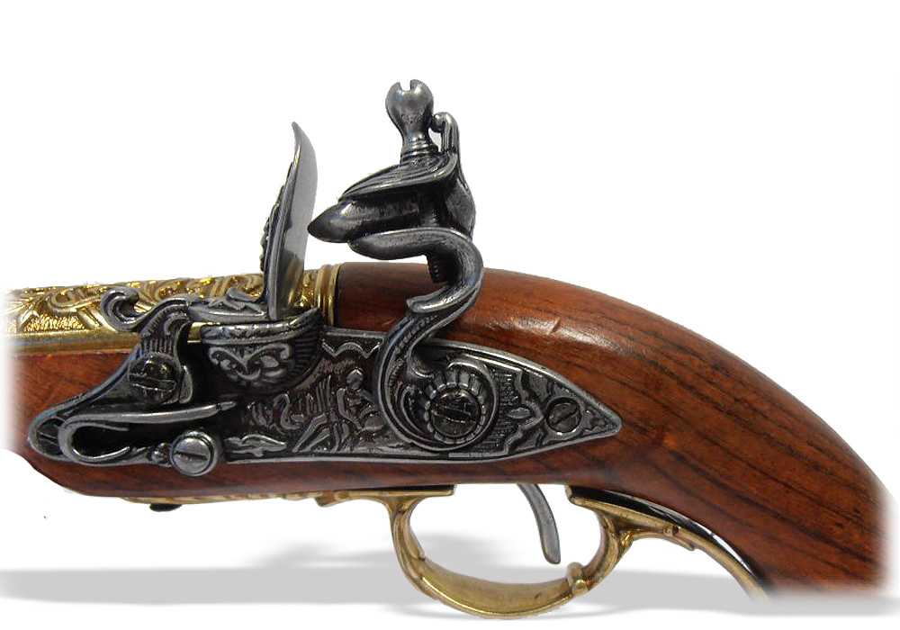 Пистоль и шпага читать. Кремневое ружье 1812 Деникс. Пистоль кремневый Индия.