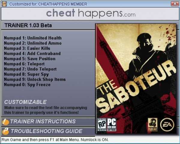 Cheathappens. The Saboteur ps3. The Saboteur управление. Saboteur коды читы. The Saboteur трейнер.