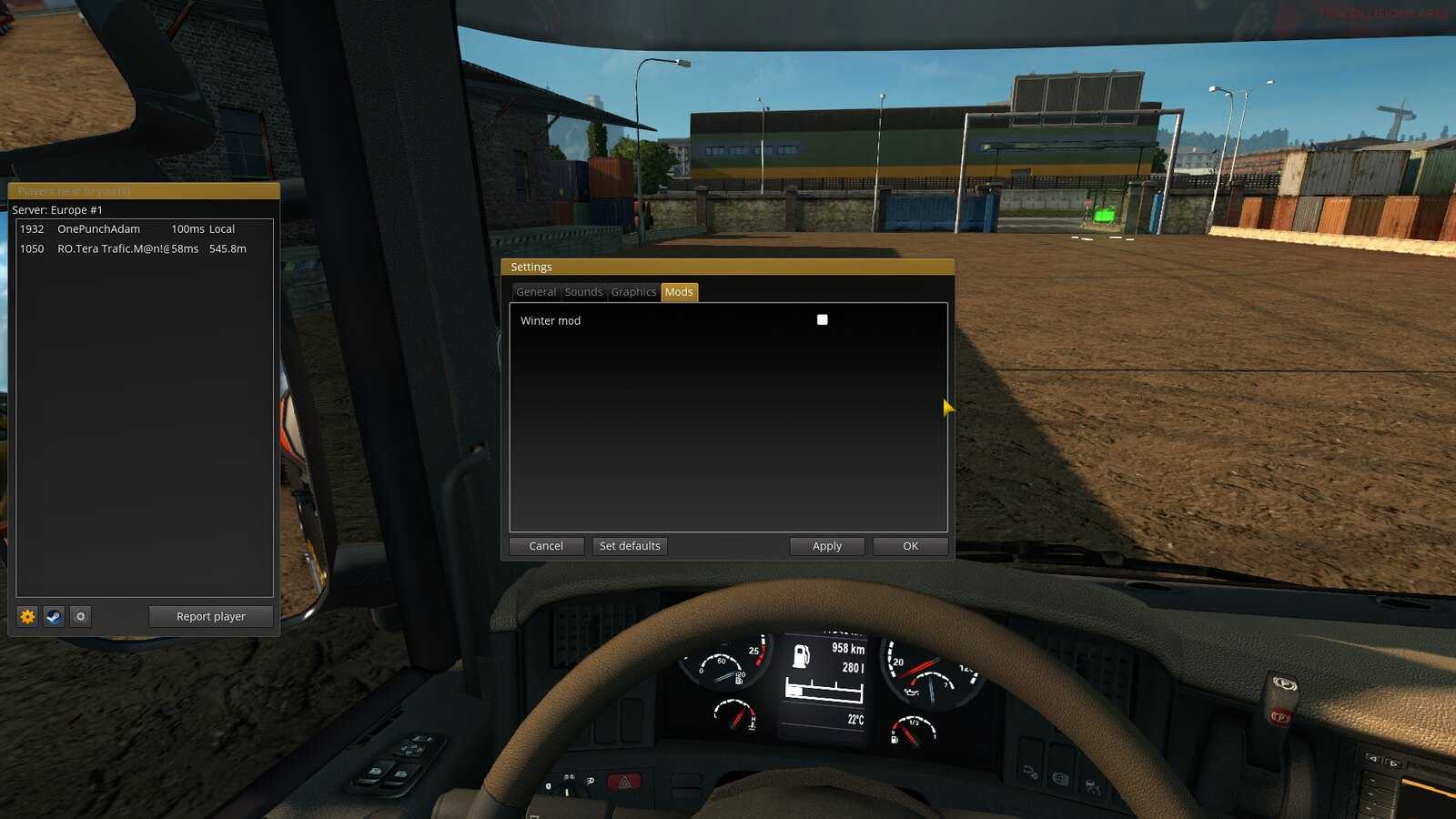 Как играть по сети в euro truck simulator 2 multiplayer?