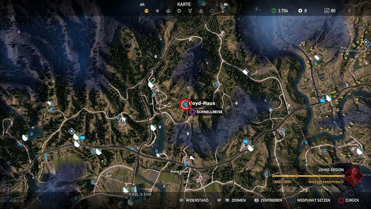 Far cry 5 хоумран карта