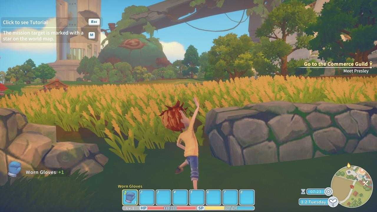 My time at portia загадочный торговец когда приходит