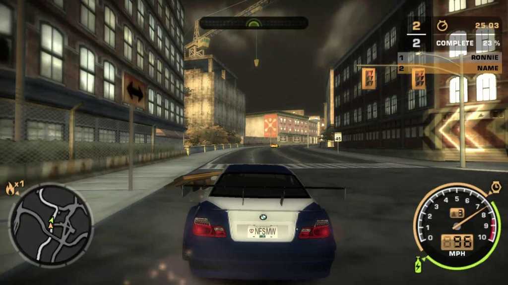 Игровые режимы - need for speed most wanted 2005  - статьи - getaway driver community