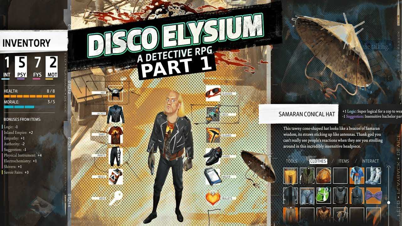 Что нужно знать перед началом игры в disco elysium?
