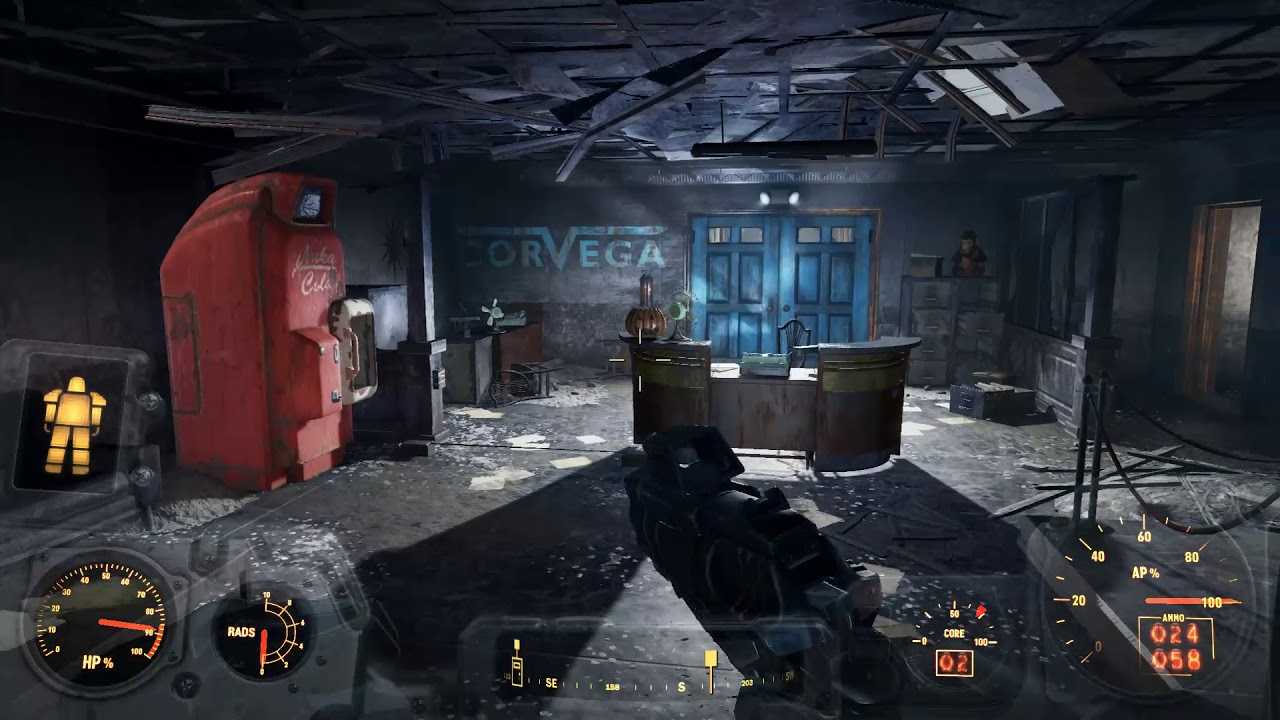 Fallout 4 цех сборки машин корвега раздобыть тактильный привод.
