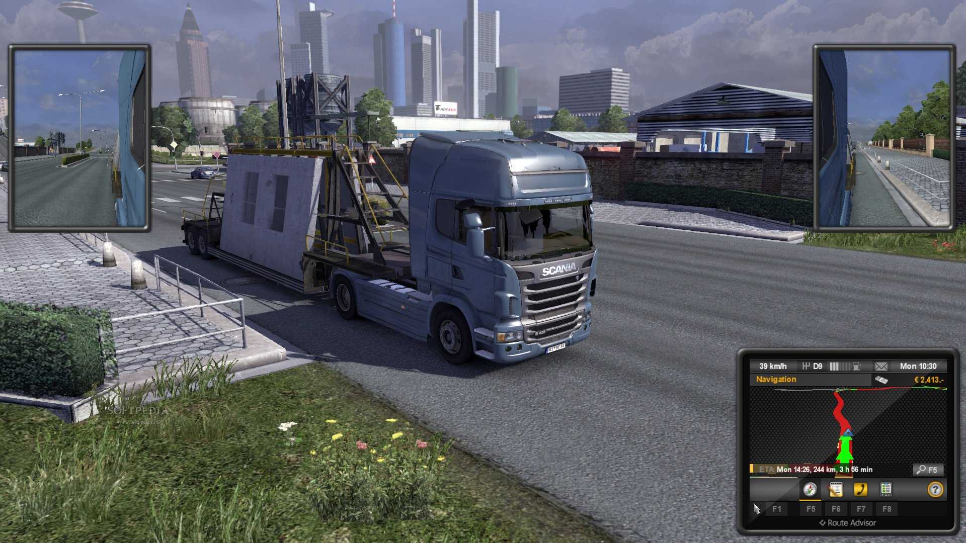 Открытие консоли в euro truck simulator 2 и ее команды