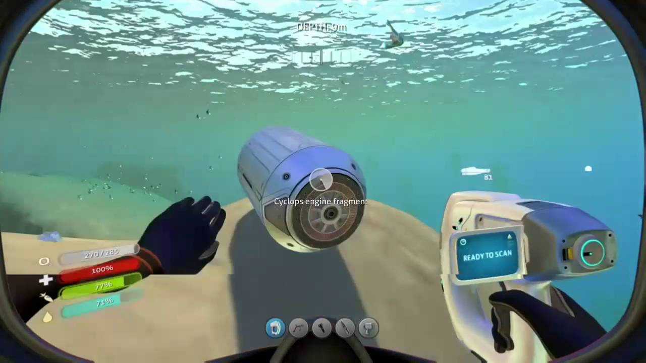 Где найти все чертежи циклопа в subnautica