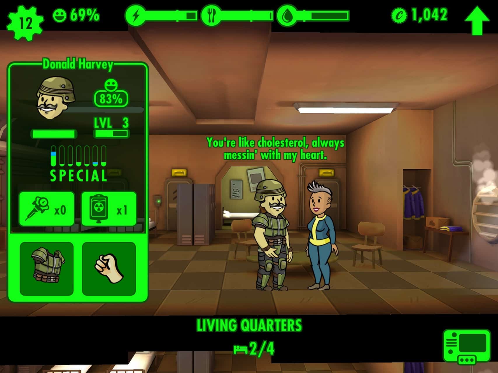 Fallout shelter: полный гайд по характеристикам special