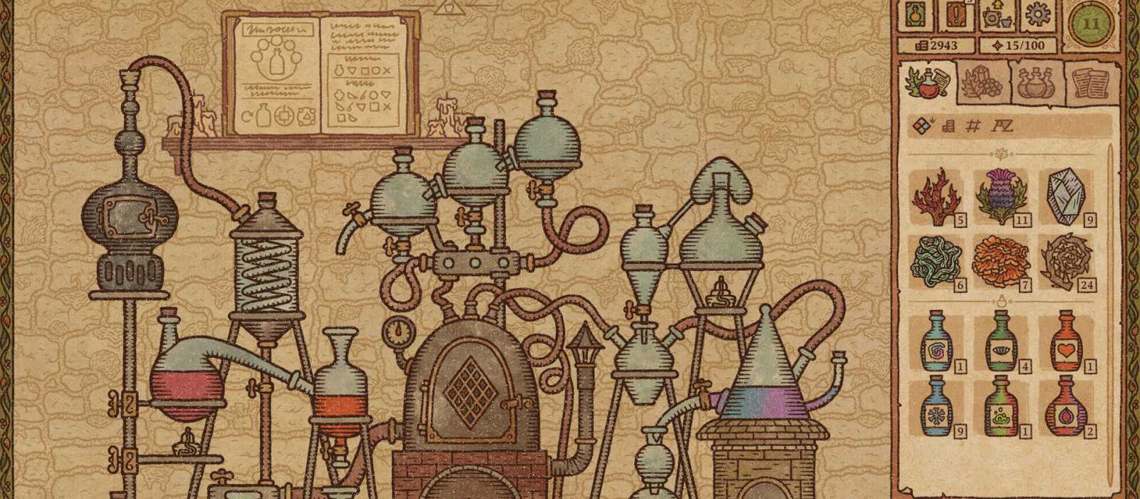 Впечатления от potion craft. российская игра, которая возглавила мировой чарт продаж steam, — в ней нужно варить зелья для ведьмака